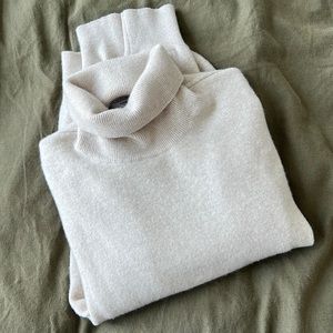 cashmere turtleneck sweater